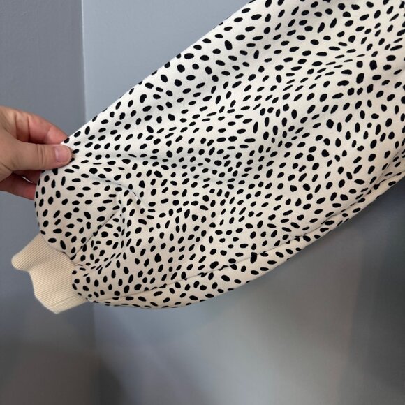 CALIA BY CARRIE UNDERWOOD dot print pullover sweatshirt size M - Picture 5 of 7